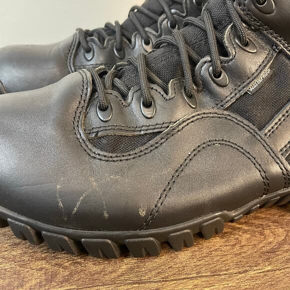 Tactical Research TR960ZWP Waterproof Combat Boots 10R Men Vibram Sole Military - Picture 7 of 13